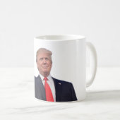 TRUMP-KAFFEE-TASSE KAFFEETASSE (VorderseiteRechts)