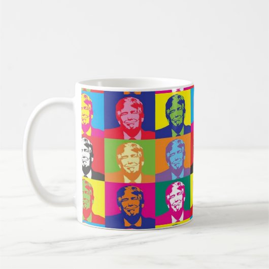 TRUMP-KAFFEE-TASSE KAFFEETASSE (Links)