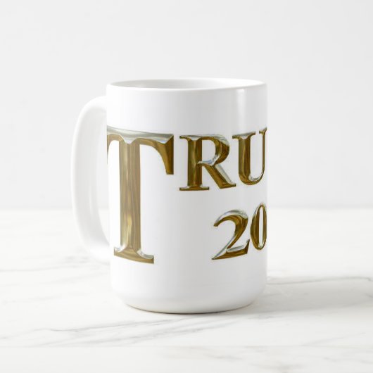 TRUMP KAFFEETASSE (Vorderseite Links)