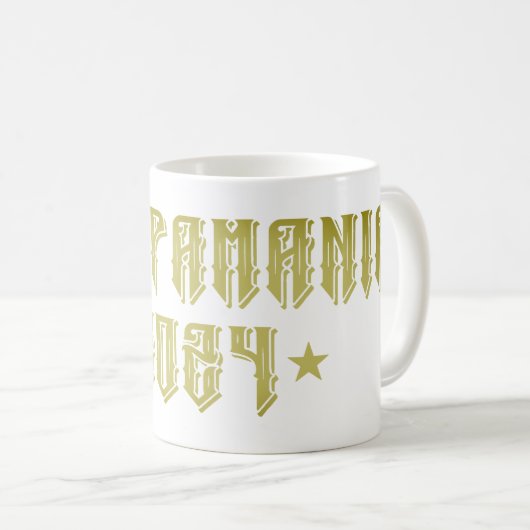 Trump Kaffeetasse (VorderseiteRechts)