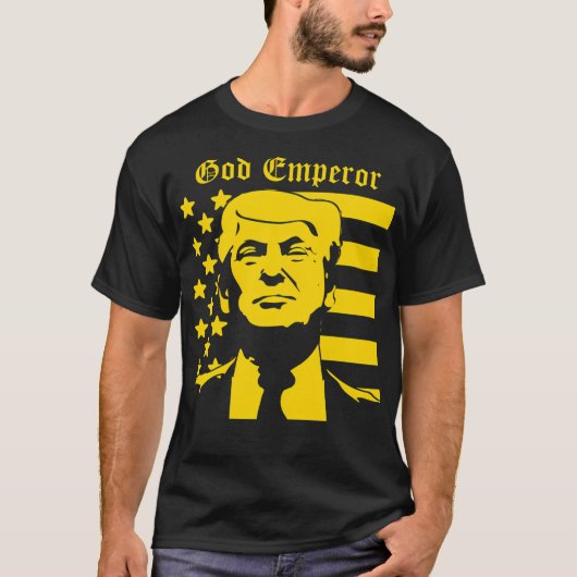 Trump - Kaiser Gottes T-Shirt (Vorderseite)