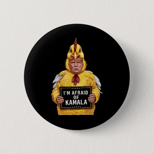 Trump Kamala Harris Erster weiblicher Präsident 20 Button (Vorderseite)