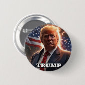 Trump-Kampagne Button (Vorne & Hinten)