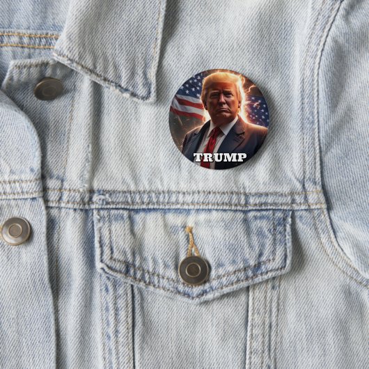 Trump-Kampagne Button (Beispiel)
