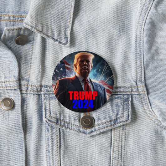 Trump-Kampagne Button (Beispiel)