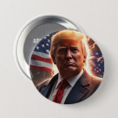 Trump-Kampagne Button (Vorne & Hinten)