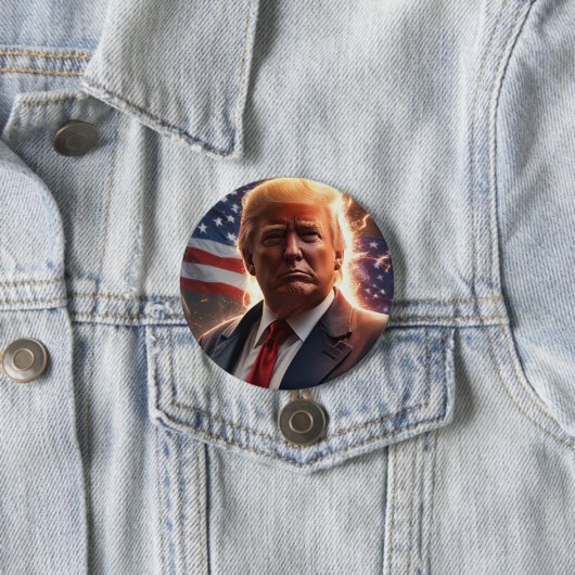 Trump-Kampagne Button (Beispiel)
