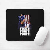 Trump Kämpf Kämpf Kämpf 1  Mousepad (Mit Mouse)