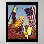 Trump-Kampf Poster (Vorne)