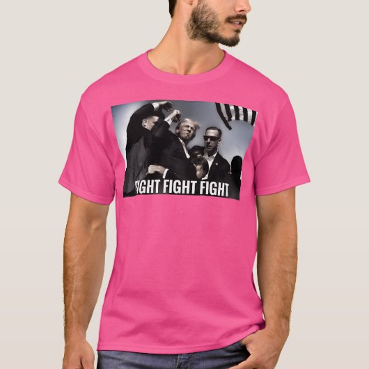 Trump-Kampf T-Shirt (Vorderseite)