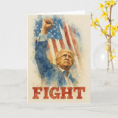 Trump-Kampfkarte Karte (Gelbe Blume)