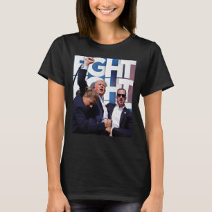 Trump kämpft für Amerika Trump untauglich T-Shirt