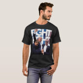 Trump kämpft für Amerika Trump untauglich T-Shirt (Vorne ganz)