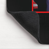 Trump kämpft gegen Kampf Mousepad (Ecke)