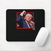 Trump kämpft gegen Kampf Mousepad (Mit Mouse)