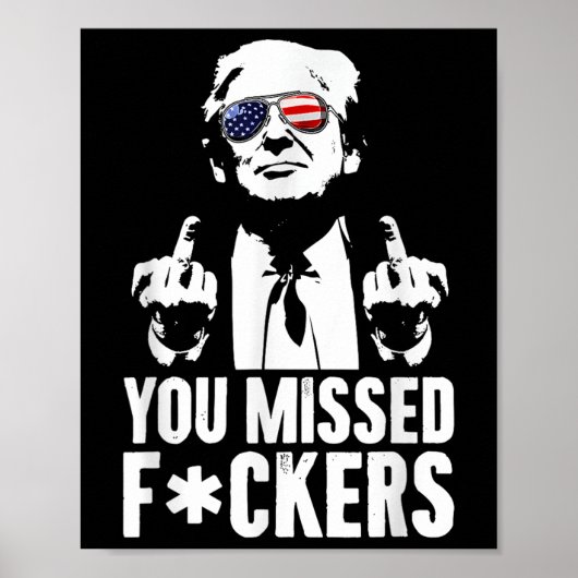 Trump kämpft gegen Kampf Poster (Vorne)