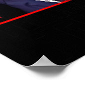 Trump kämpft gegen Kämpfer Unterstützer Amerikaner Poster (Ecke)