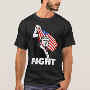 Trump kämpft gegen Mordanschlag T - Shirt für Wahl