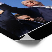 Trump kämpft gegen Pennsylvania und macht aktiv Poster (Ecke)