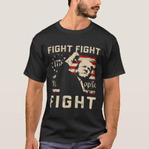 Trump kämpft im Jahr 1776 gegen die Volksflagge T-Shirt