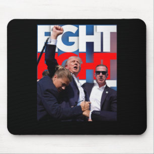 Trump kämpft untauglich für Amerika 1 Mousepad