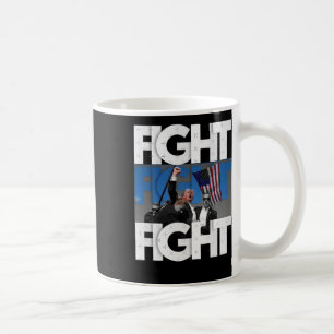 Trump kämpft untauglich für Amerika 2 Kaffeetasse