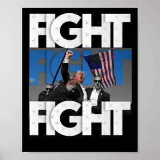 Trump kämpft untauglich für Amerika 2 Poster