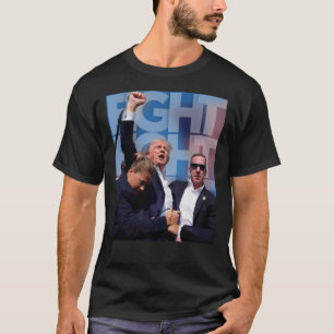 Trump kämpft untauglich für Amerika 4 T-Shirt
