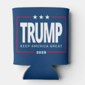 Trump KANN DAS JAHR VERÄNDERN, Behalt Amerika groß Dosenkühler (Rückseite)