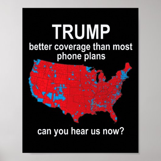 Trump kann man uns jetzt telefonische Abdeckung hö Poster (Vorne)