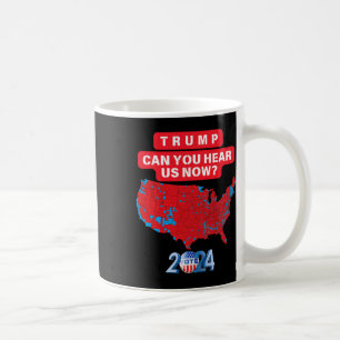 Trump kann uns jetzt lustige Wahlen 2024 wiedergeb Kaffeetasse