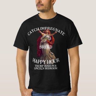 Trump Karoline Leavitt Lippen Brüste Ofengebraten T-Shirt