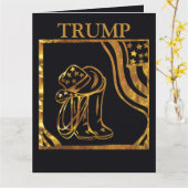 TRUMP KARTE (Gelbe Blume)