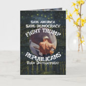 Trump Karte (Gelbe Blume)