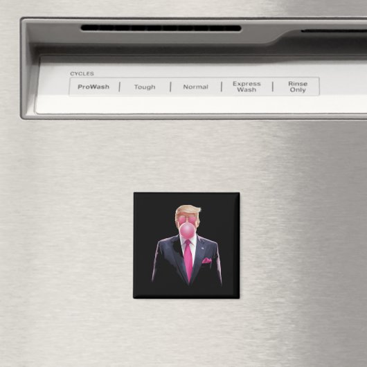 Trump Kaugummi Magnet (In Situ (Geschirrspüler))