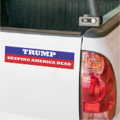 TRUMP Keeping America Dead bumper sticker Autoaufkleber (Auf Lkw)