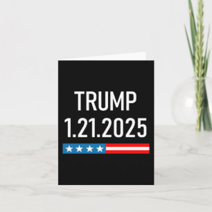 Trump kehrt zum 25. Januar als Präsident zurück Karte