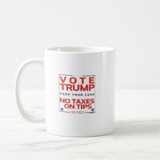 Trump: Keine Steuern auf Tipps Kaffeetasse