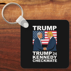 Trump Kennedy Checkmate 2024 Wahl Trump Kennedy Schlüsselanhänger