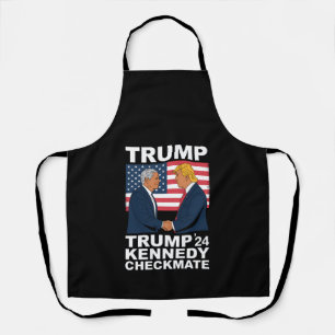 Trump Kennedy Checkmate 2024 Wahl Trump Kennedy Schürze