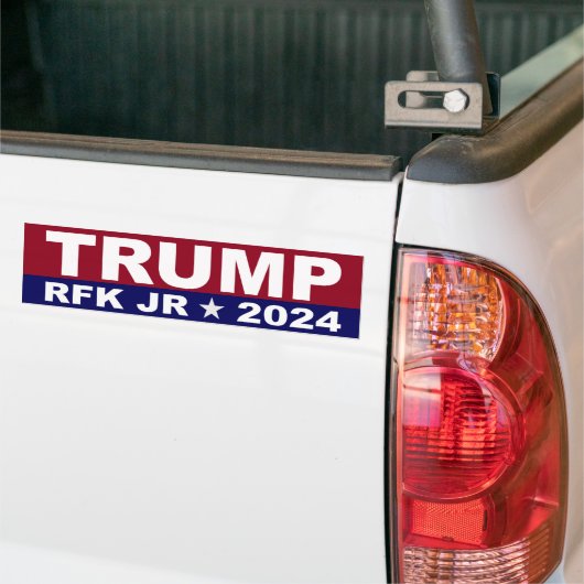 TRUMP KENNEDY RFK JR AUTOAUFKLEBER (Auf Lkw)