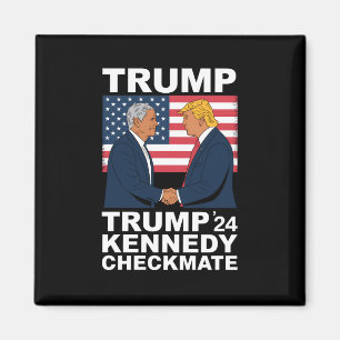 Trump Kennedy Schachmatt 2024 Wähle Trump Kennedy Magnet