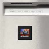 Trump Kennedy Unity over Uniparty 2024 Funny Elect Magnet (In Situ (Geschirrspüler))