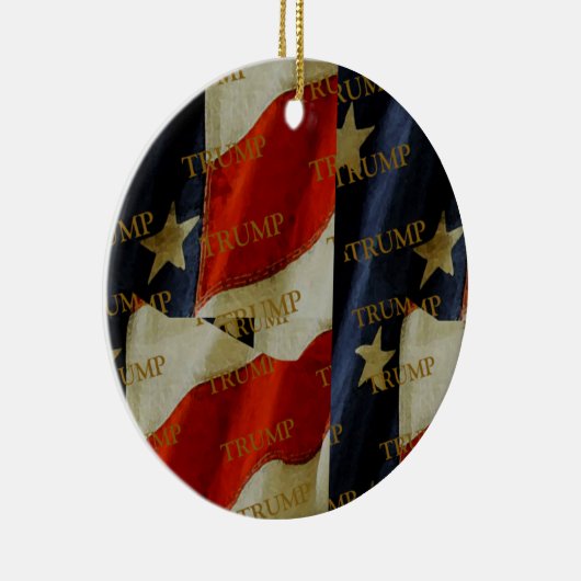 TRUMP KERAMIK ORNAMENT (Rechts)