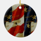 TRUMP KERAMIK ORNAMENT (Hinten)