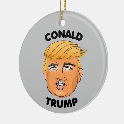 TRUMP KERAMIK ORNAMENT (Links)