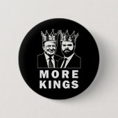 Trump King Patriotic Independence Day 4th Of July  Button (Vorderseite)