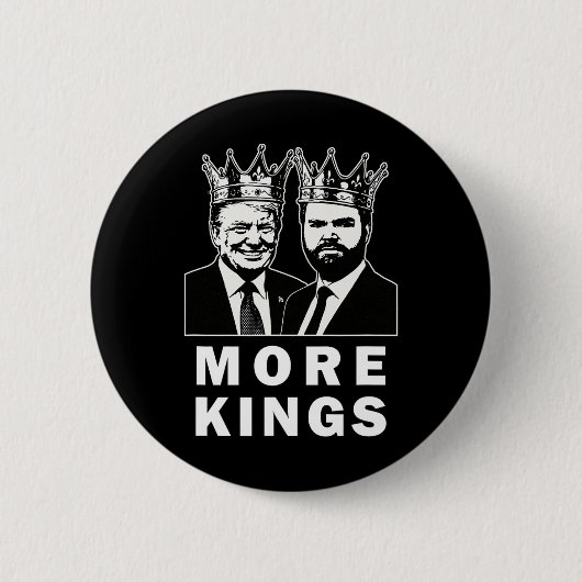 Trump King Patriotic Independence Day 4th Of July Button (Vorderseite)