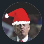 TRUMP KISS CHRISTMAS STICKERS<br><div class="desc">TRUMP KISS CHRISTMAS STICKERS</div>