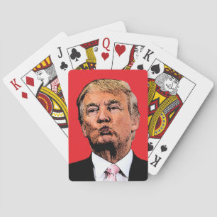 TRUMP KISS SPIELKARTEN